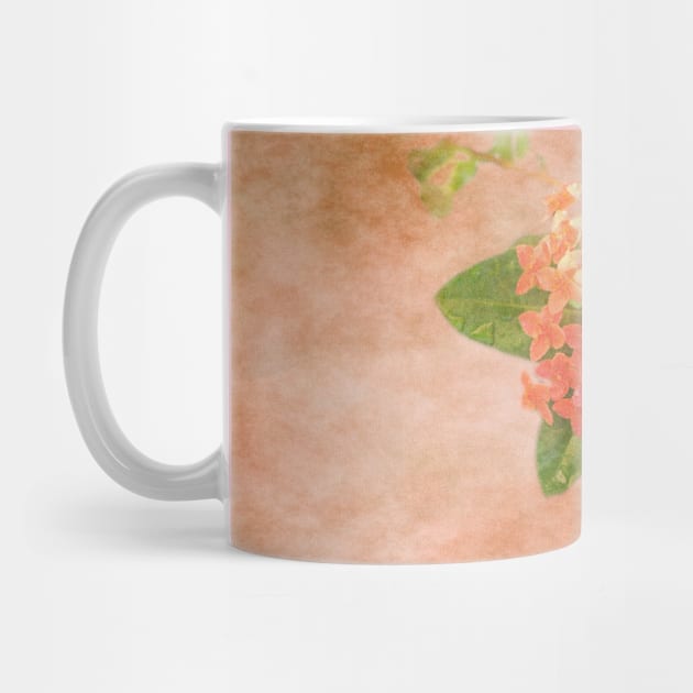 Peach Flowers Digital Art by ButterflyInTheAttic